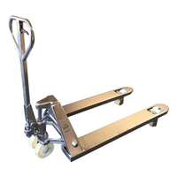 Transpallet manuale in acciaio inossidabile