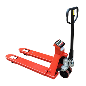 Truk Hand Pallet Dengan Skala