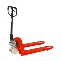 Transpallet con freno a pedale