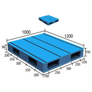 Pallet loại phẳng đ&ocirc;i